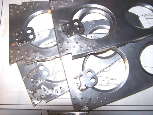 4-Forward Ribs showing tube supports.