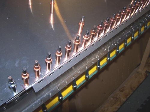 Flap Hinge in Position