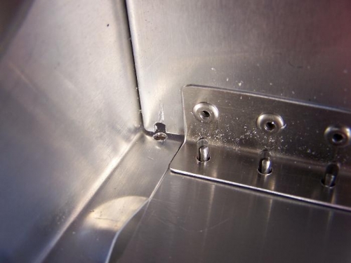 Drill Interference with Aileron Bellcrank Stiffener