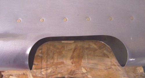 Flush-Riveted Upper Bracket