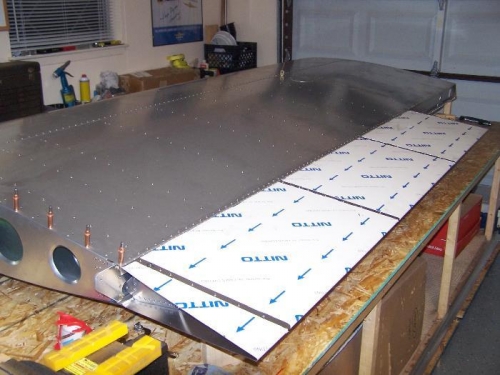 Left Flap, Mounted (looking at bottom of wing)