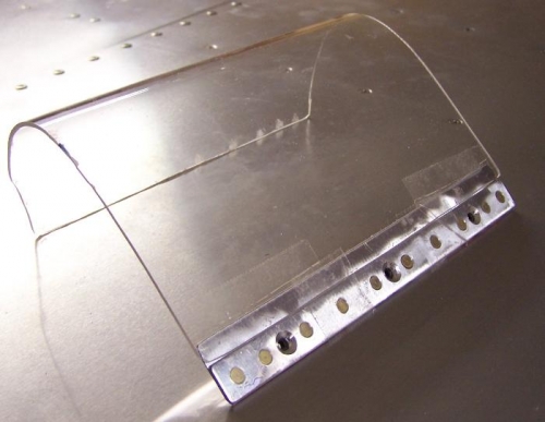 Trimmed w/retainer strip attached