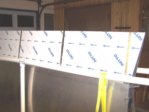 Right Flap on Wing Test Fit