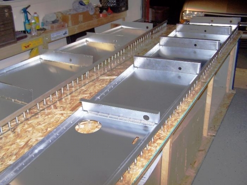 Both Side Panels Cleco'd