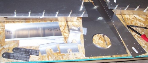 Parts Lined up for Next Task