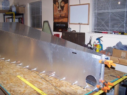 Bottom Skin Just Sitting in Place