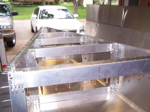 Right Side Up, CrossTie Box Installed; Upper Crossties Placed