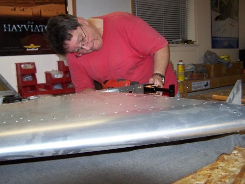 Drilling Holes in Tailwheel Mount