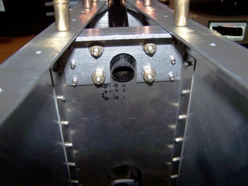 Inside (Upside Down) Showing Bolted Bulkhead