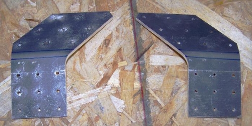 Fwd Splice Plates Bent