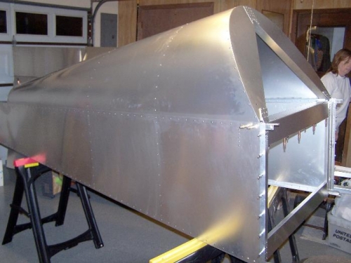 Riveted Aft Fuse (well, just a bit more)