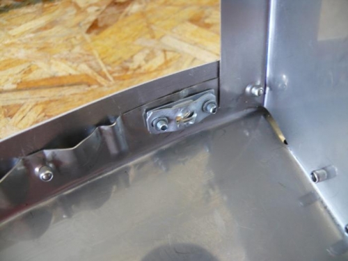 Detail of Southco Installation