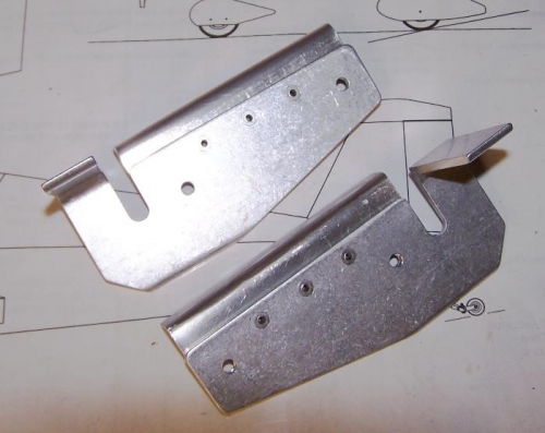 Rudder Pedal Block Supports
