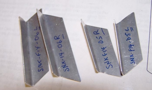 Upper & Lower Firewall Attach Angles