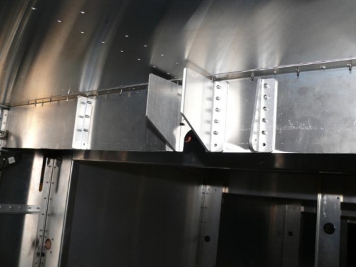 Installed seat belt attach angle