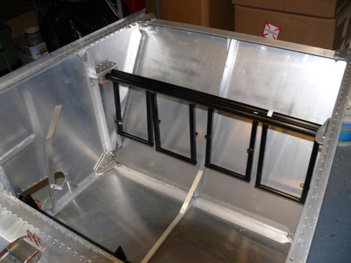 Overall shot of installed pedals