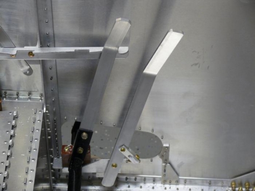 Flap handle (on left)