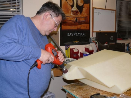 Me Enlarging the Tank Filler Neck