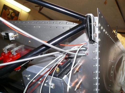 from the engine side