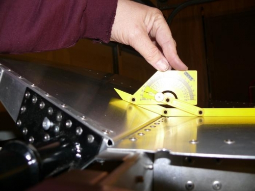 25 Deg Up Deflection