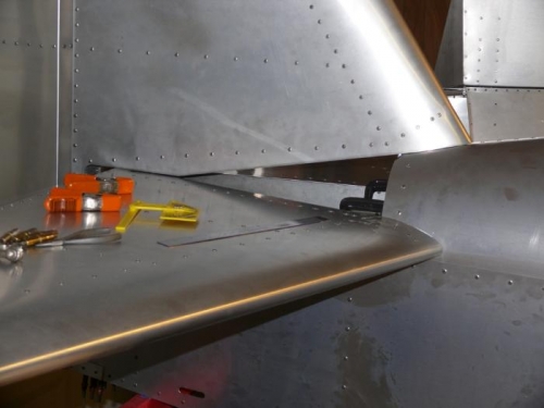 Fitted into position