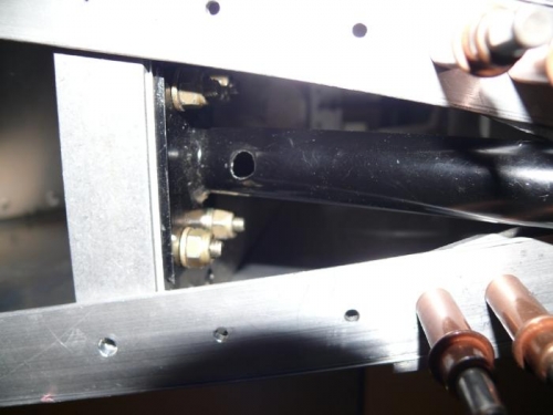 Inner flange of tailwheel mount