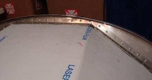 Riveted Upper Firewall-to-Glareshield