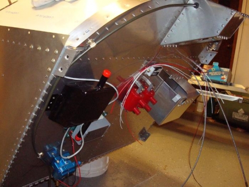 Note Fuel Vent Routed Down to Gascolator