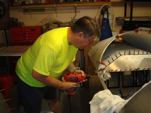 Me drilling left side