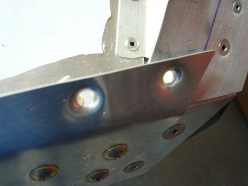 Closeup of fwd-most hole