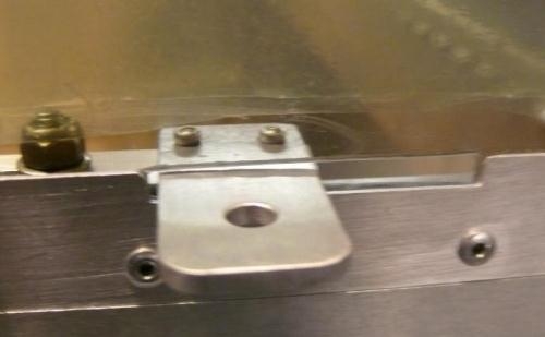 Lock Plate thru Canopy