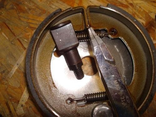 As Received (also shows the snapring pliers I used)