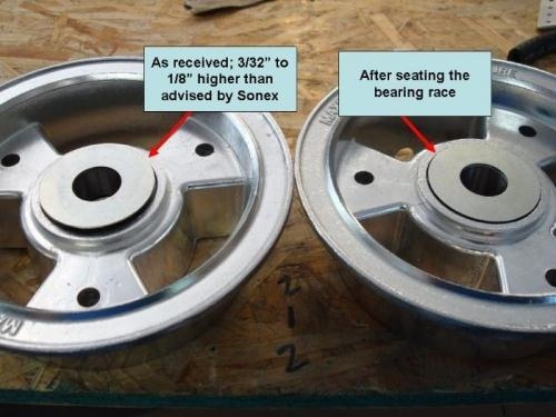 Bearing Depth Adjustment (all 4)