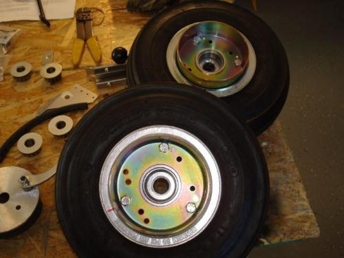 Assembled Wheels / Inflated to 50 PSI
