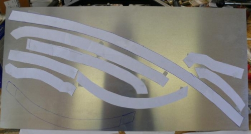 Trim Strips for Cowl Seal