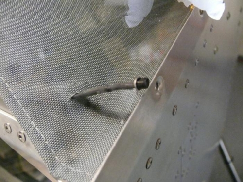 OAT sensor thru hole in windshield