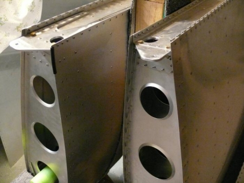 Doublers Installed Both Wings