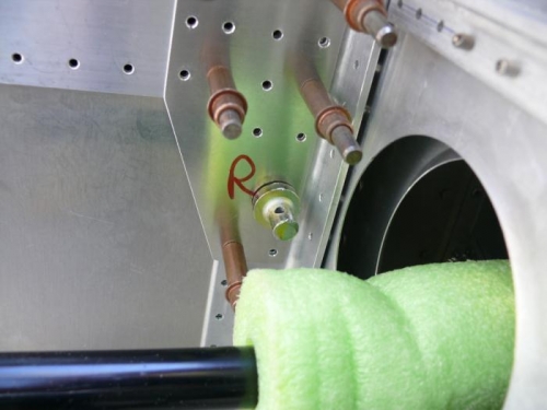 Trailer Hitch Pin Installed