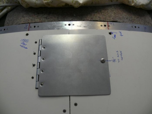 Fuel Door With Southco