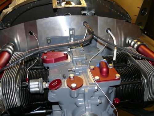 3 holes in rear baffle (left will be for case breather