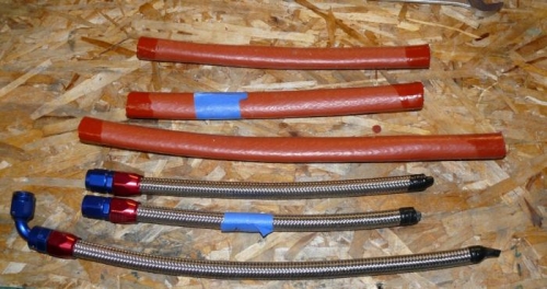 Materials ready for assembly