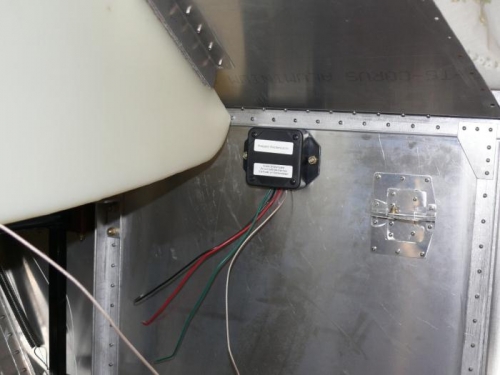 Fuel Level Interface Box on R Side of Fuselage