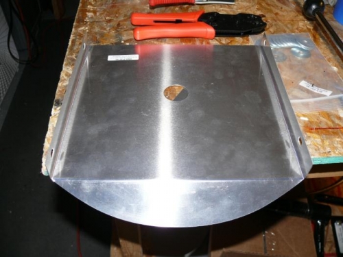 New baffle bent correctly this time