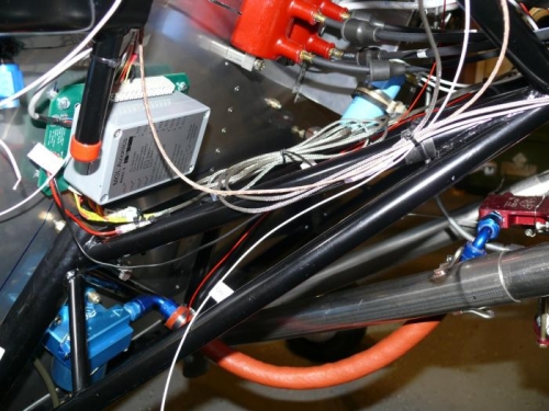 Wires Bundled, but not final-secured