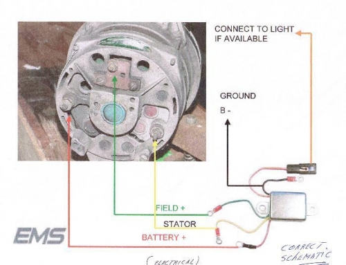 Alternator / Voltage Regulator Sketch