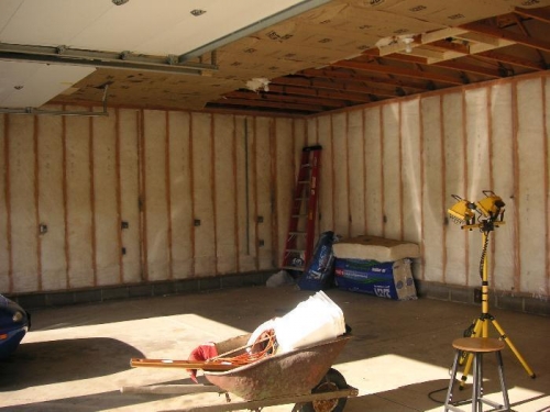 Ceiling will be blown after drywall