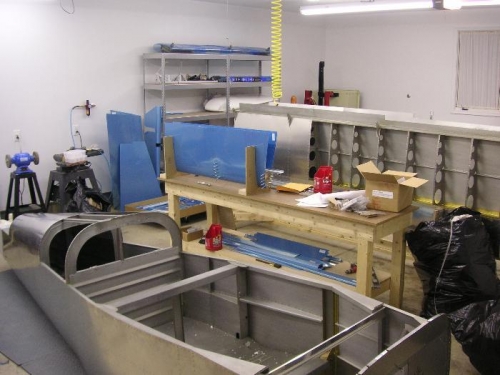 Everything is unpacked and inventoried