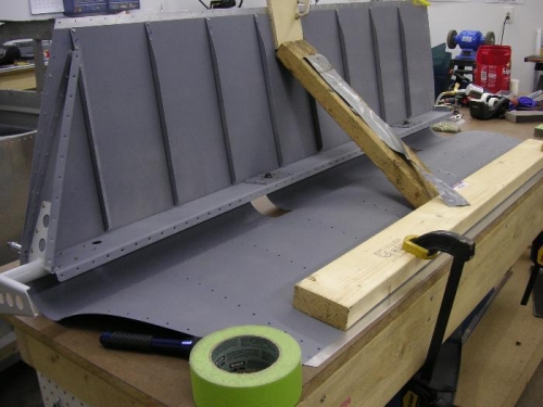 Hard to get to the rivets