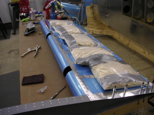 Double zip locked sandbags