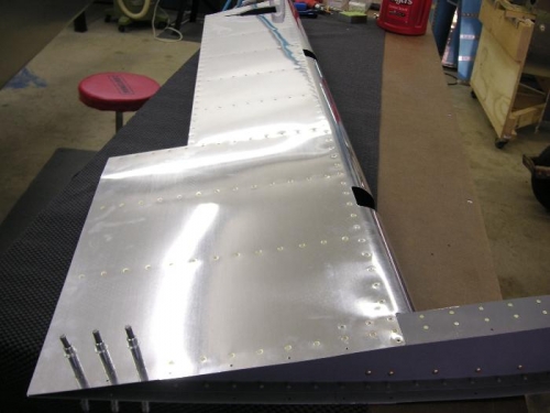 Complete except for trailing edge